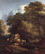 Thomas Gainsborough The Maket Cart oil painting picture wholesale